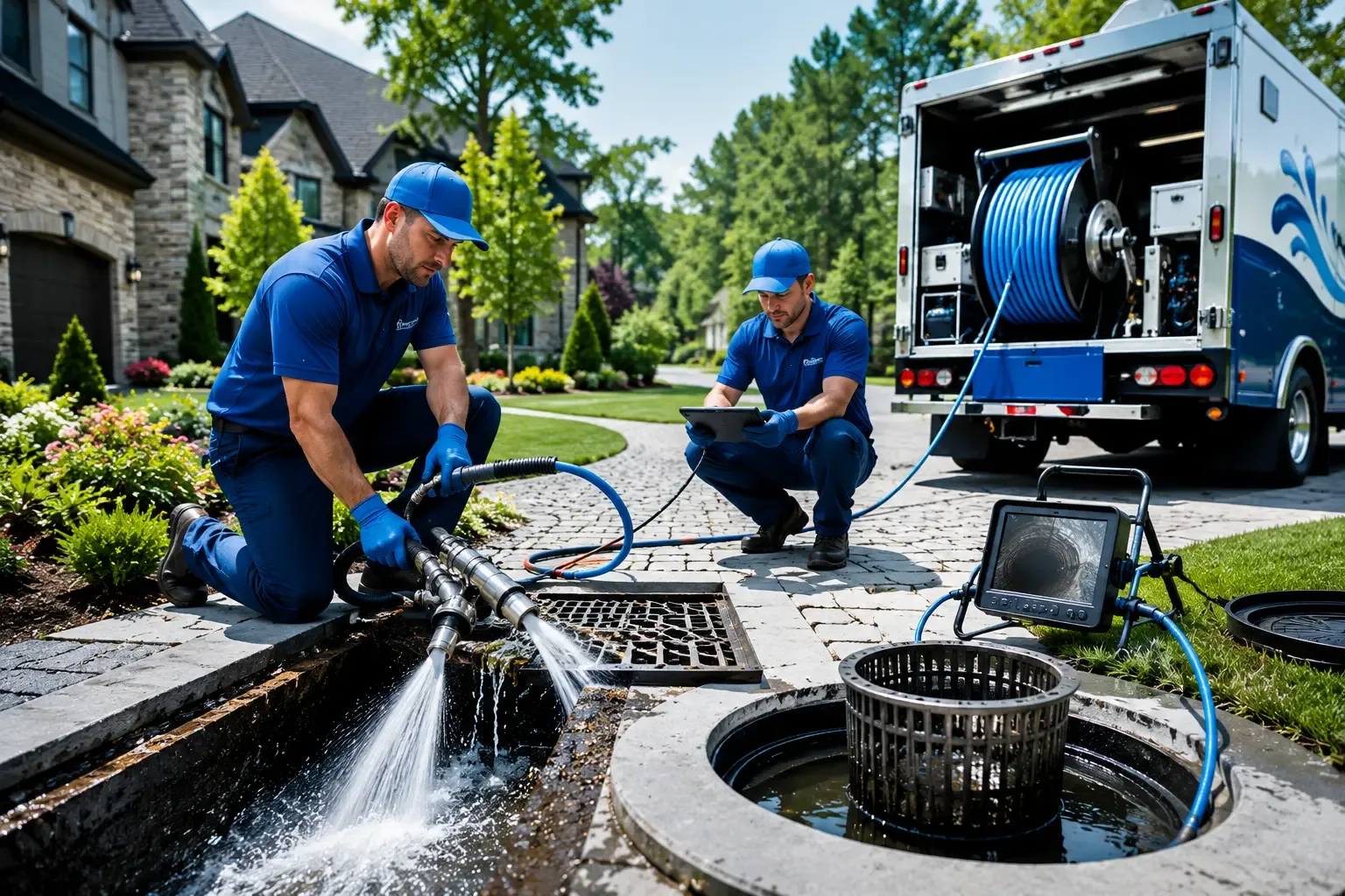 Local outdoor drain cleaning professionals in Binghamton, NY